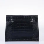 Black Alligator Handbag Kelly Danse