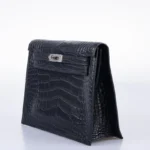 Black Alligator Handbag Kelly Danse