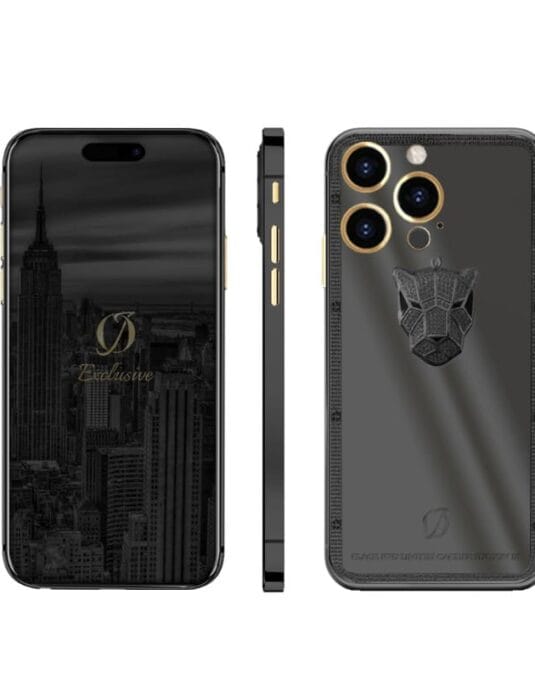 Black Gold Cartier iPhone 16 Pro Max