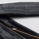 Black-python-jacket-side