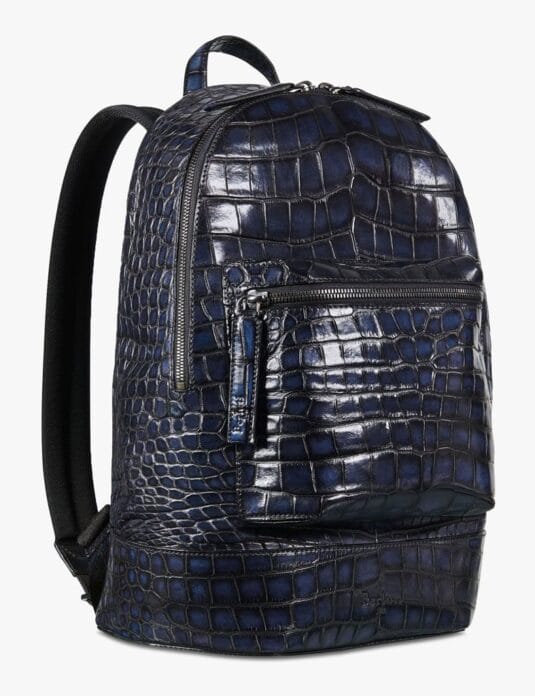 Blue Alligator Backpack