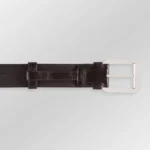 棕色鳄鱼皮腰带