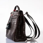 Brown Crocodile Backpack Kelly Ado