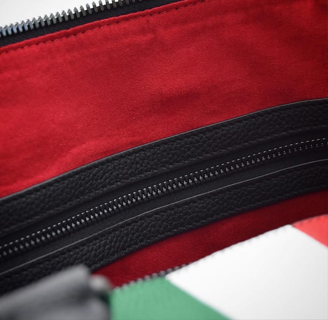 custom interior duffle