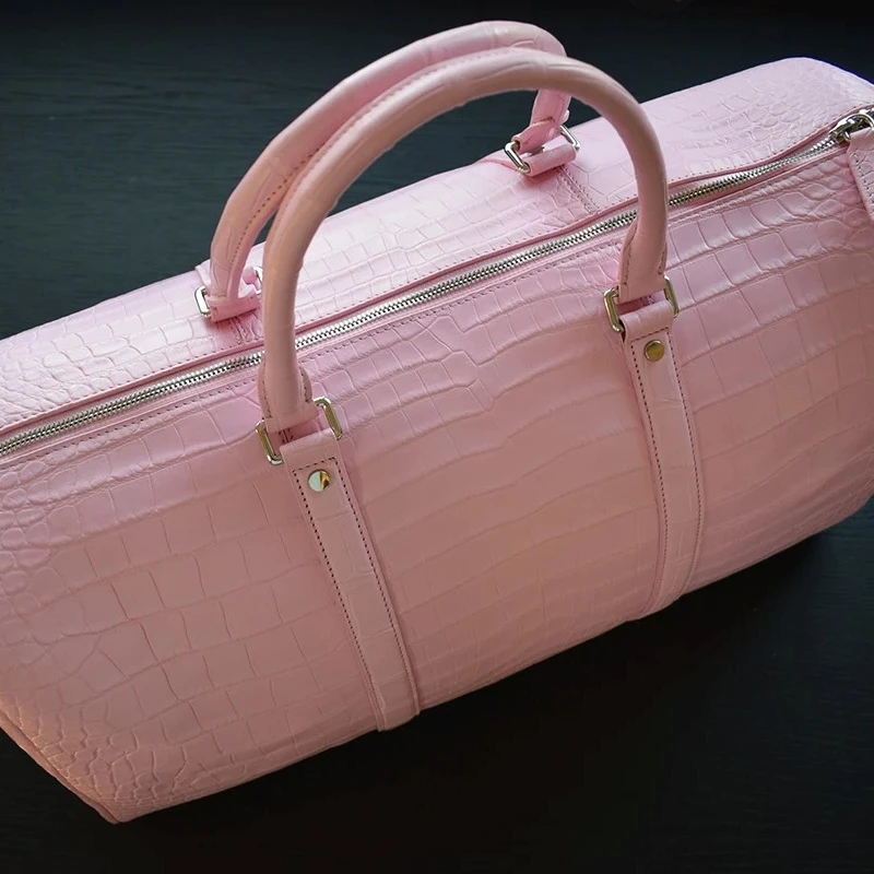 Customized crocodile duffle bag — Nile crocodile OJ Exclusive Netherlands