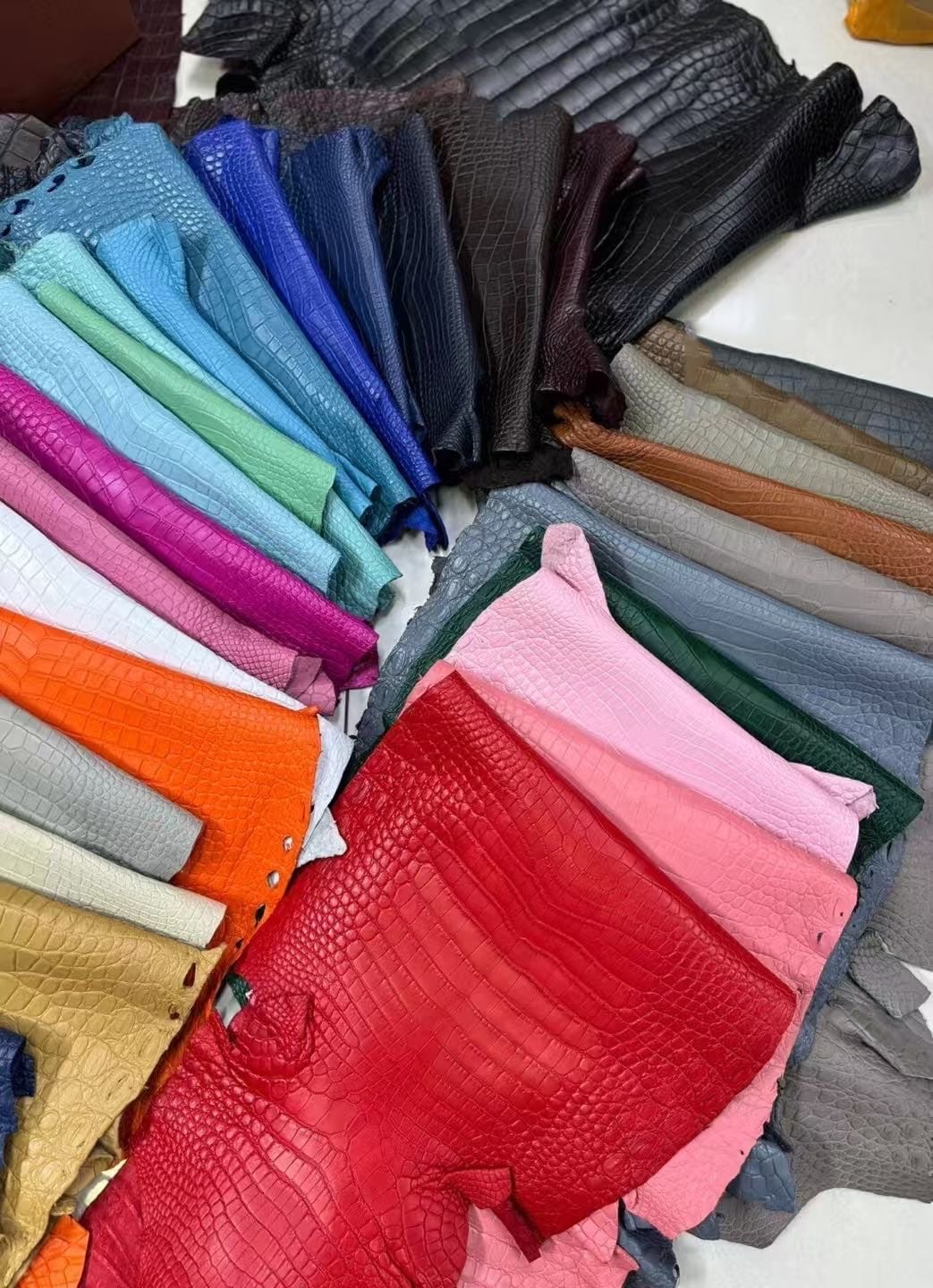 Custom Crocodile Leather Colors