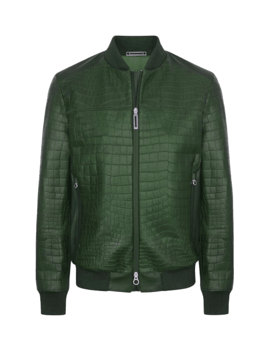Green Crocodile Jacket