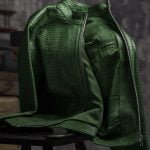 python jacket green