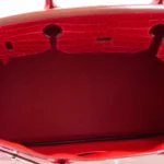 亮红色铂金包 40厘米