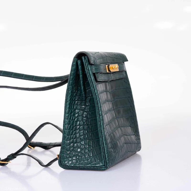 Green Crocodile Backpack Kelly Ado 22