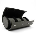 Grey crocodile watch roll oj exclusive