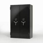 Grands coffres-forts pour armes à feu noirs