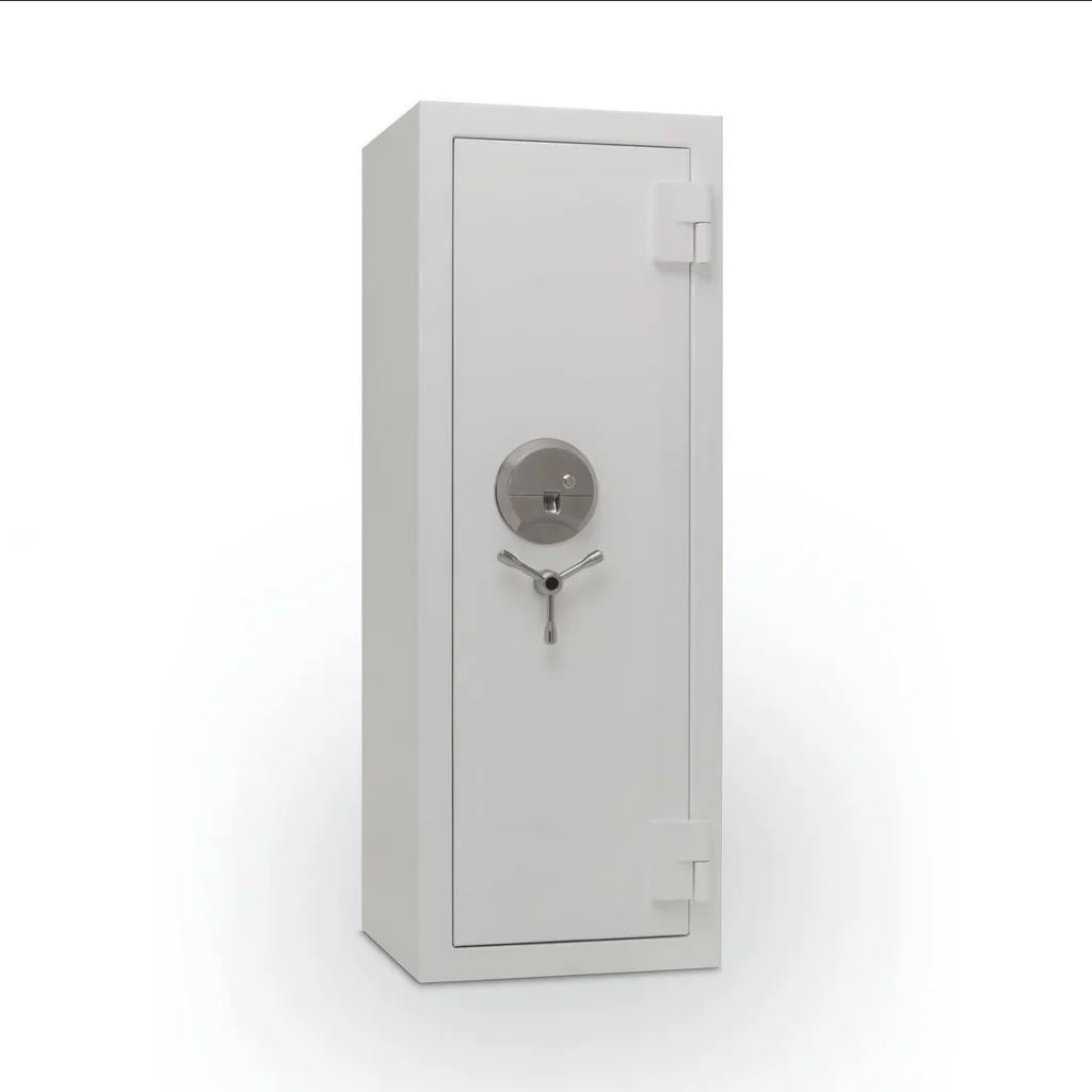 Grand coffre-fort blanc de luxe sur mesure