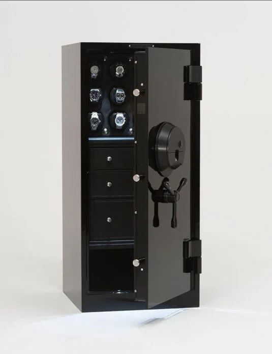 光面黑色定制保险箱