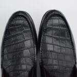 OPEN WALK CROCODILE SHOES FRONT