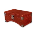 Red Crocodile Watch Box Lux