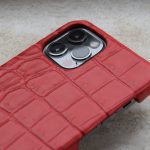 红色鳄鱼壳 iPhone 12 Pro5 1