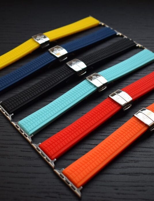 Rubber Apple Watch Bands Patek