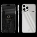 银色 iPhone 14 Pro Max V 设计