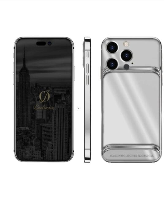 Silver Iphone 16 Pro Max Infinity