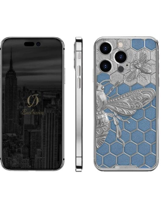 Silver iPhone 16 Pro Max Butterfly