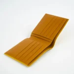 Cartera de pitón amarilla