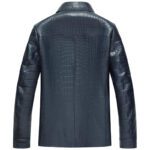 Alligatorjacke Herren blau oj