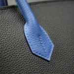 蓝色 Togo 皮革手提包 Birkin 40