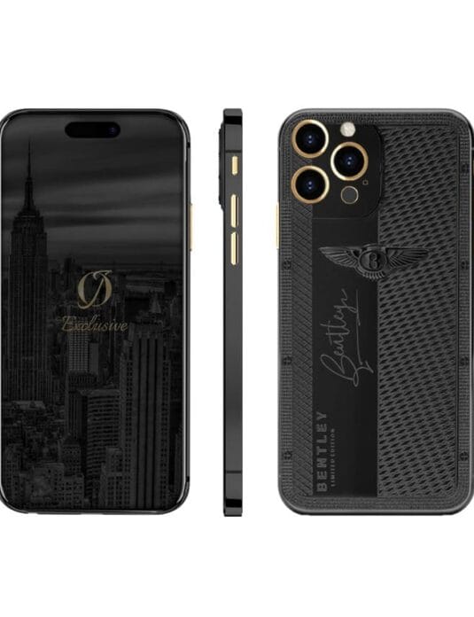 Black Iphone 15 Pro Max Bentley