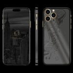 black iphone 14 pro tiger