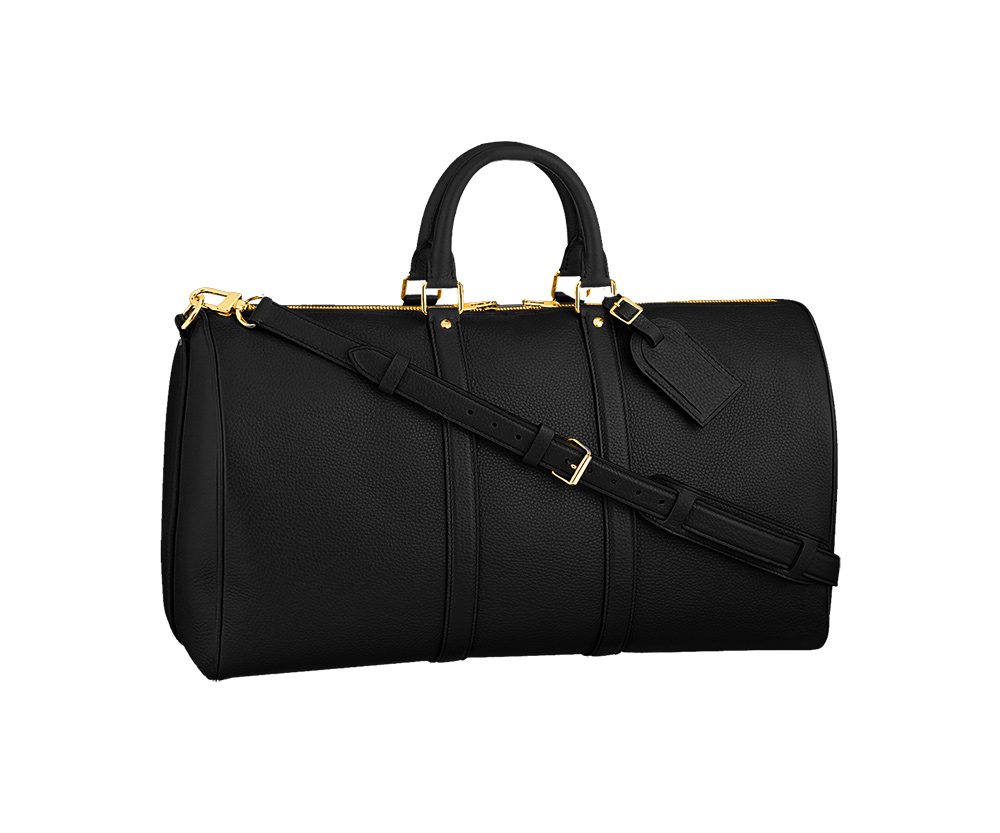 Black Leather Duffle Bag Mens | OJ Exclusive