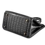 black matte crocodile lv handbag birkin design5