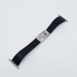 black rolex silver band