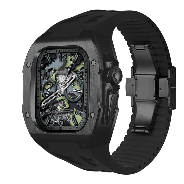 correa negra de titanio para Apple Watch Ultra de color negro