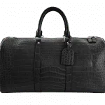 黑色 鳄鱼 行李袋 周末包