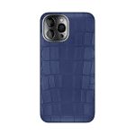 Blue crocodile case iphone 14 pro