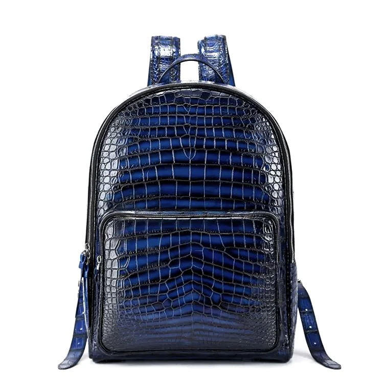 blue crocodile backpack