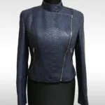 blue python ladies jacket oj exclusive