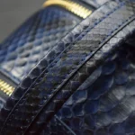 Blue-python-toiletry-bag
