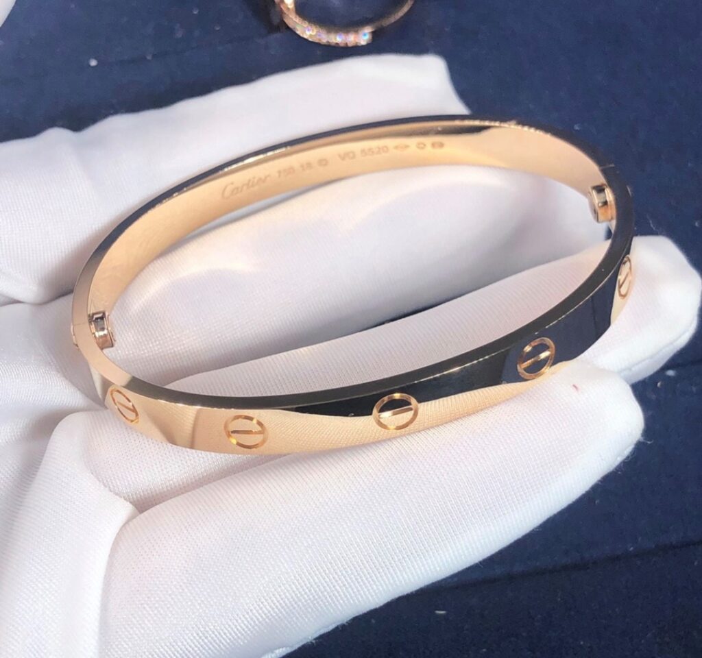 cartier love bracelet gold