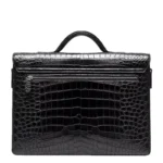 حقيبة محاماة من جلد التمساح، حقيبة مراسلة، حقيبة أعمال للرجال