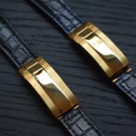 Crocodile apple watch band rolex style