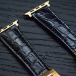 Crocodile apple watch band rolex style