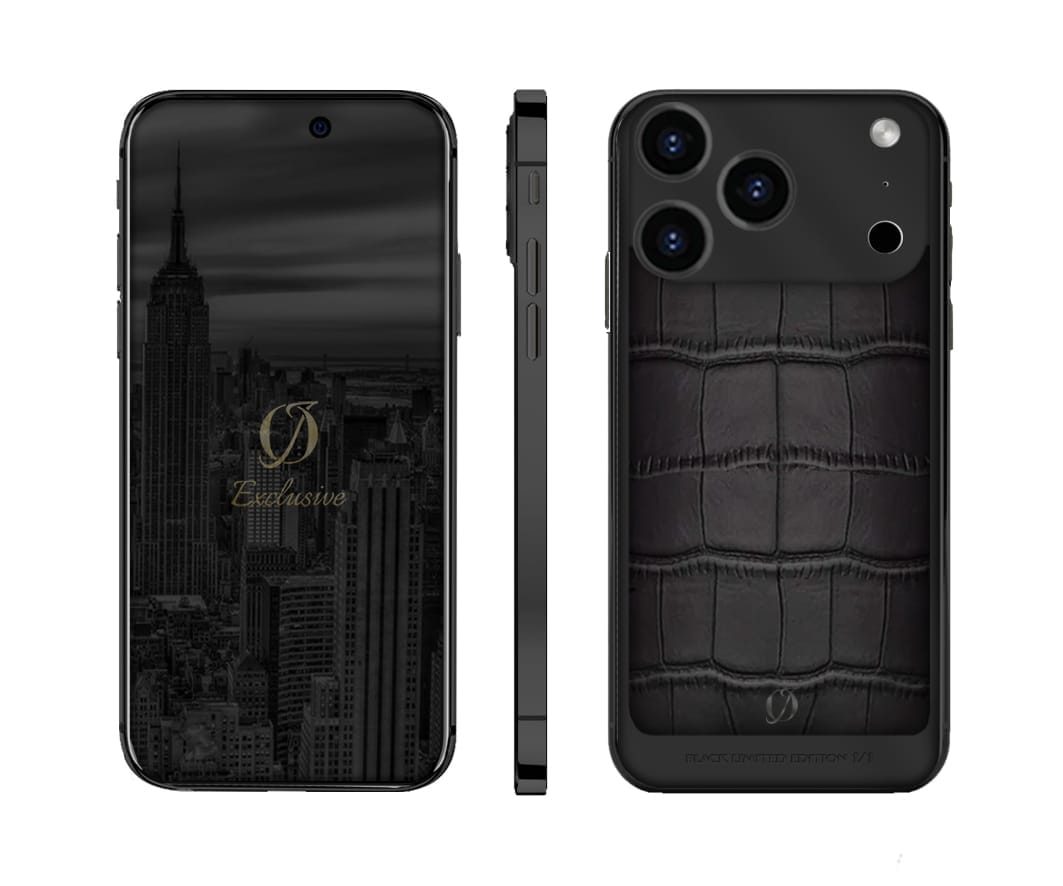 cocodrilo negro iphone 17 pro max