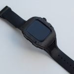 Custom apple watch case carbon black2