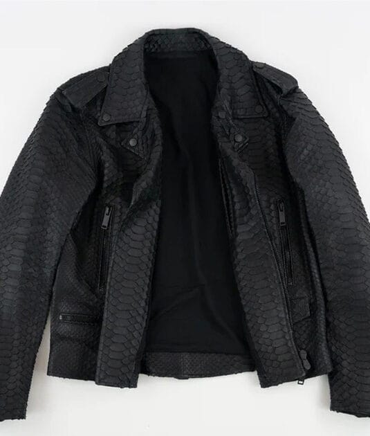 black python jacket