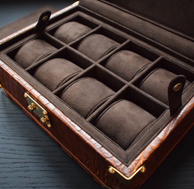 custom interior watch box