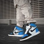 定制耐克乔丹Air 1婴儿蓝鳄鱼 4