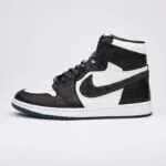 custom nike jordan black crocodile side