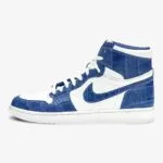 custom nike jordan crocodile blue